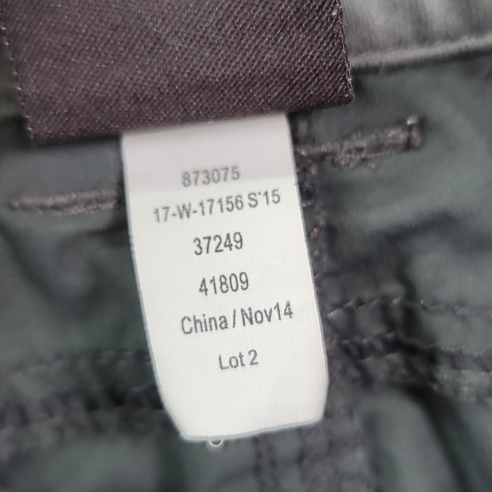 REI Hiking Pants Womens 0 Petite Gray Nylon Cargo Outdoor Draw String Waist Adj - Picture 14 of 16